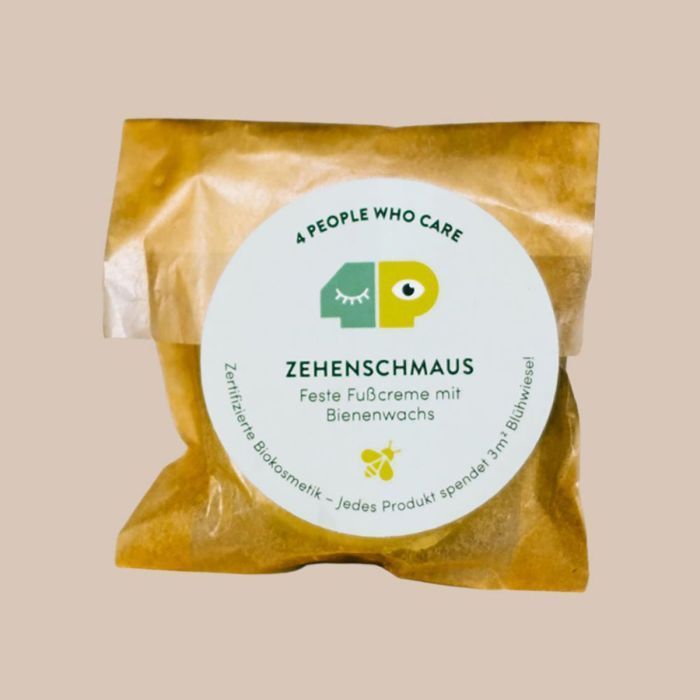 4peoplewhocare - Feste Fußcreme - Zehenschmaus - Nachfüller